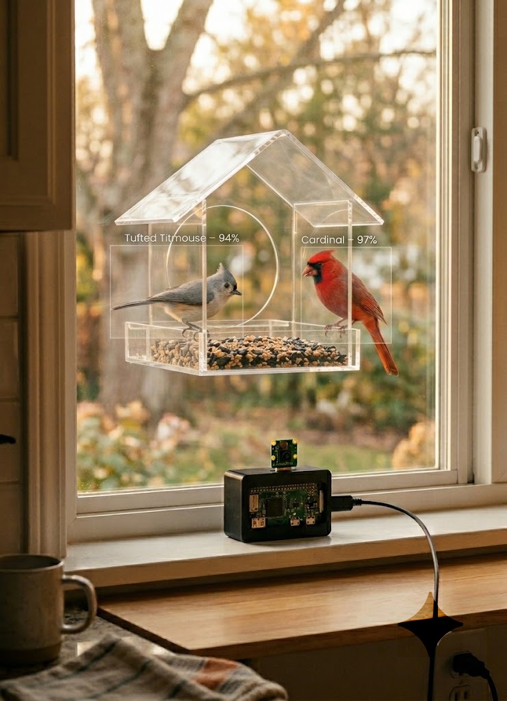 TitPi: I Put an AI Camera on My Bird Feeder and Now I Know Every Bird by Name